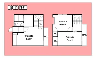 グランシャトーレインボー【2階】の間取り
