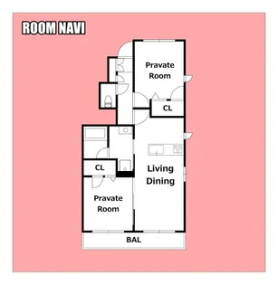 プロヌーブ沖洲Ⅲ番館【1階】の間取り