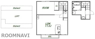 ラ・ヴィクトワールBの間取り