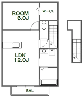 エム ブルグ【2階】の間取り