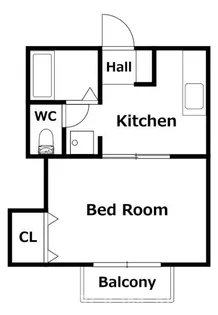セジュールMIYA【1階】の間取り