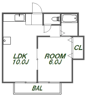 レアオプーロ【2階】の間取り