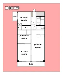 銀座アビタシオン【605号室】の間取り
