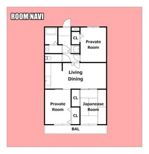 カサコモダPART5【202号室】の間取り
