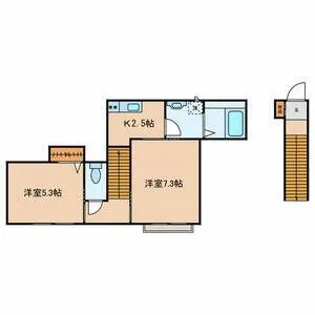 スカラ荻窪【2階】の間取り