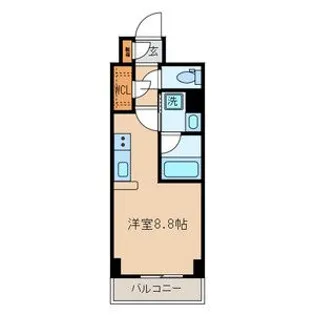 高円寺KYテラス【5階】の間取り