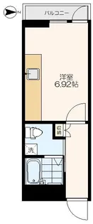 ウィンコーポ池袋【2階】の間取り
