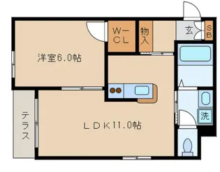 eStier(エスティア)【3階】の間取り