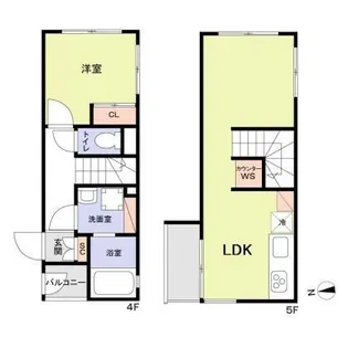 ASTILE高田馬場の間取り