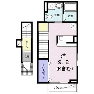 グランシャイン【2階】の間取り