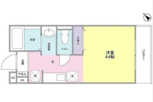 カーサ・フォンタナ【2階】の間取り