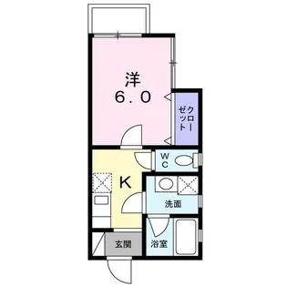 ArtBrut中落合【1階】の間取り