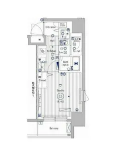 ガーラ・グランディ北池袋【11階】の間取り