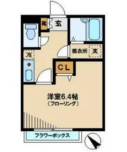エテルノ弥生【1階】の間取り