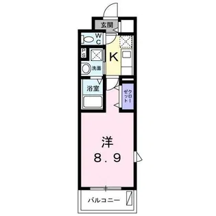 プティメゾン青葉台【1階】の間取り