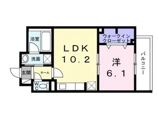 スカイノッツ北赤羽【2階】の間取り