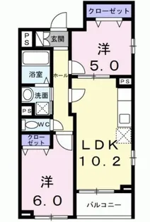 Iremo【2階】の間取り