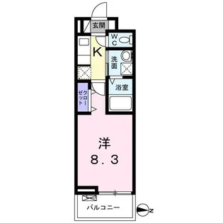 R&B阿佐ヶ谷【2階】の間取り