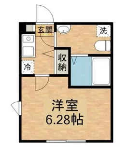 NSGATE新中野【1階】の間取り
