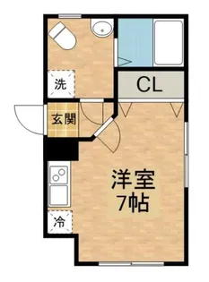 ハイグローブ東十条【3階】の間取り