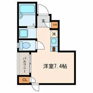 ジュウェル【2階】の間取り