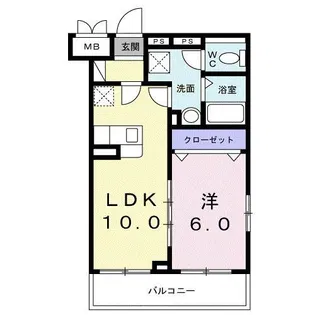 ロイヤルパイン ストリーム【1階】の間取り