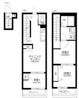ソルナクレイシア巣鴨の間取り