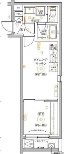 VERXEED STAIR HIGASHIJUJOEKIMAE【2階】の間取り