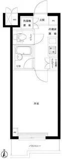 ルーブル中野ガーデン【7階】の間取り