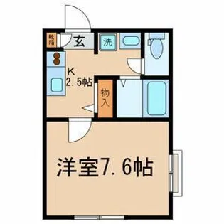 コンカドール【2階】の間取り