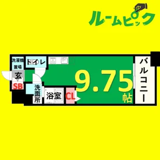 N.S.ZEAL 大曽根【8階】の間取り