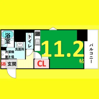 BSレジデンス栄【4階】の間取り