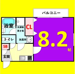 アリヴィオ東苑【1階】の間取り