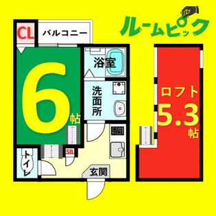 A-Stage 東大曽根【1階】の間取り