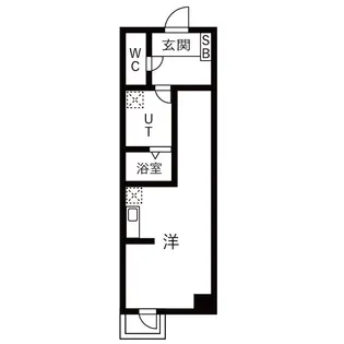 グランツ畑江【4階】の間取り