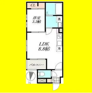 CHERIM日比野GRACE【3階】の間取り