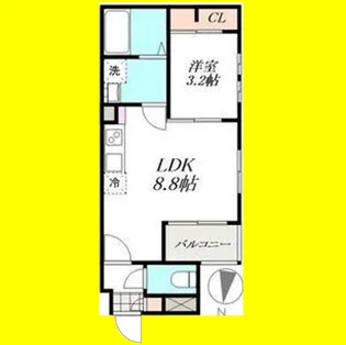 CHERIM日比野GRACE【3階】の間取り