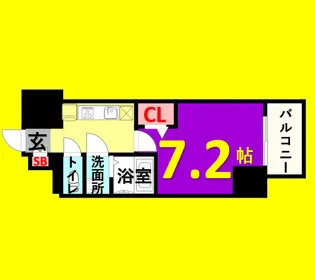 メイクス城西レジデンス【2階】の間取り