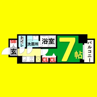 S-RESIDENCE熱田Ⅱ【9階】の間取り