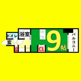 aLATO丸の内(旧レジディア丸の内)【5階】の間取り
