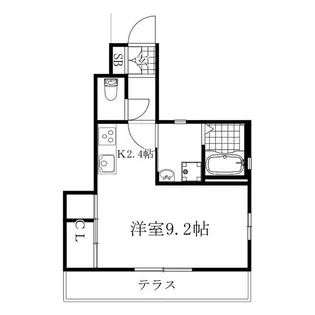 エントピアヤダⅢ【D号室】の間取り