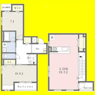Residence de 池下【3階】の間取り
