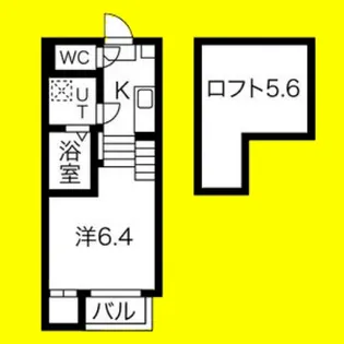 Eternal Court TSURUMAI【1階】の間取り