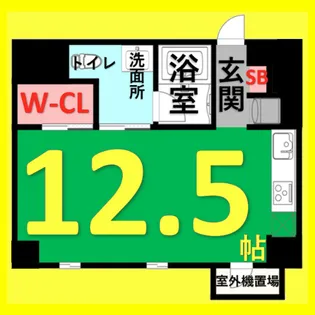 KDXレジデンス東桜I【15階】の間取り