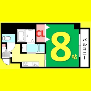 サン・錦本町ビル【12階】の間取り