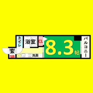 une semaine【5階】の間取り