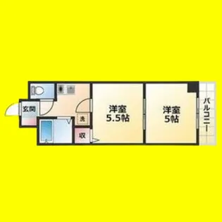 リアライズ栄Ⅱ【902号室】の間取り