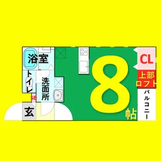 フジメゾンセントレノ【3階】の間取り