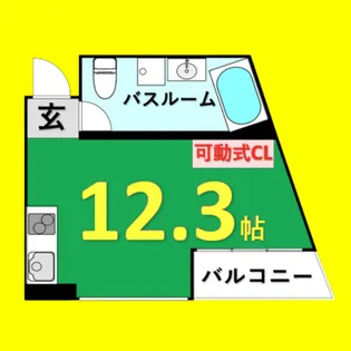 BAUWERK(バウベルク)【2階】の間取り