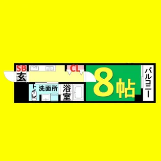 RIDGE大曾根【4階】の間取り